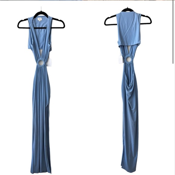 Song of Style Cecilia Maxi Dress Cornflower Blue - Picture 7 of 7